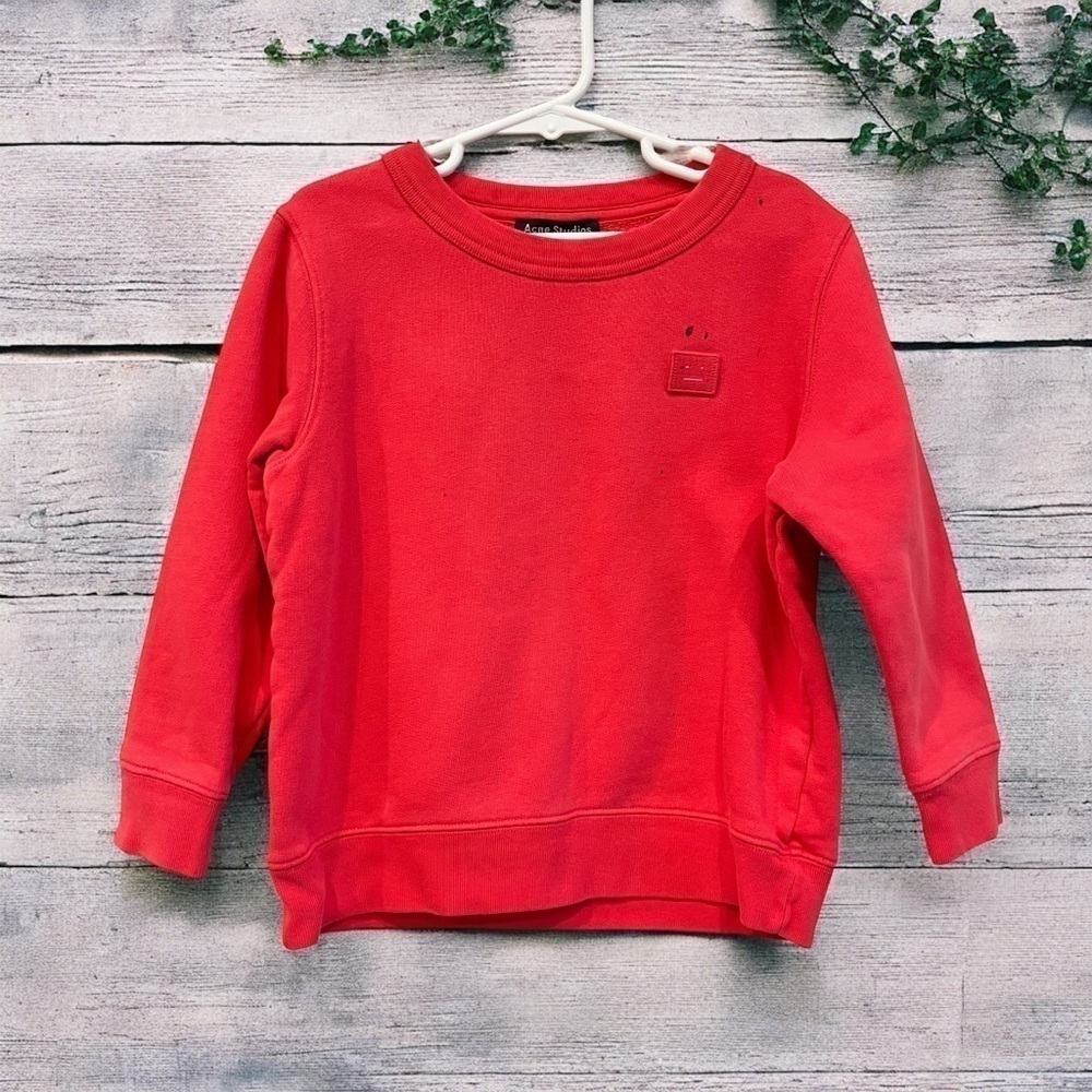 Acne Studios Kids Size 6-8 SweaterMini Fairview Streetwear Casual Loungewear